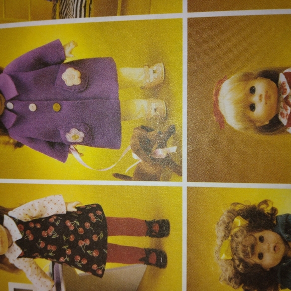 McCall's 2506 Wardrobe for 18" doll & a dog.  Fits American Girl Doll, Gotz doll - Picture 3 of 6